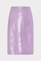 Adley Sequin Skirt - Purple