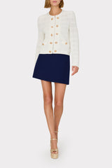 Lizzy Cady Mini Skirt - Navy