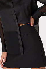 Lizzy Cady Mini Skirt - Black