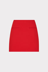Lizzy Cady Mini Skirt - Red