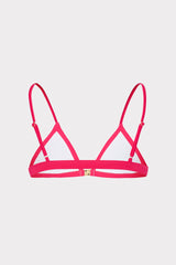 Positano Color Block Bikini Top - Pink Multi