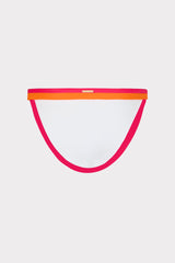 Positano Color Block Bikini Bottom - Pink Multi
