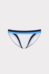 Positano Color Block Bikini Bottom - Navy Multi