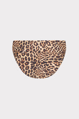 Niki Leopard O-Ring Bikini Bottom - Multi