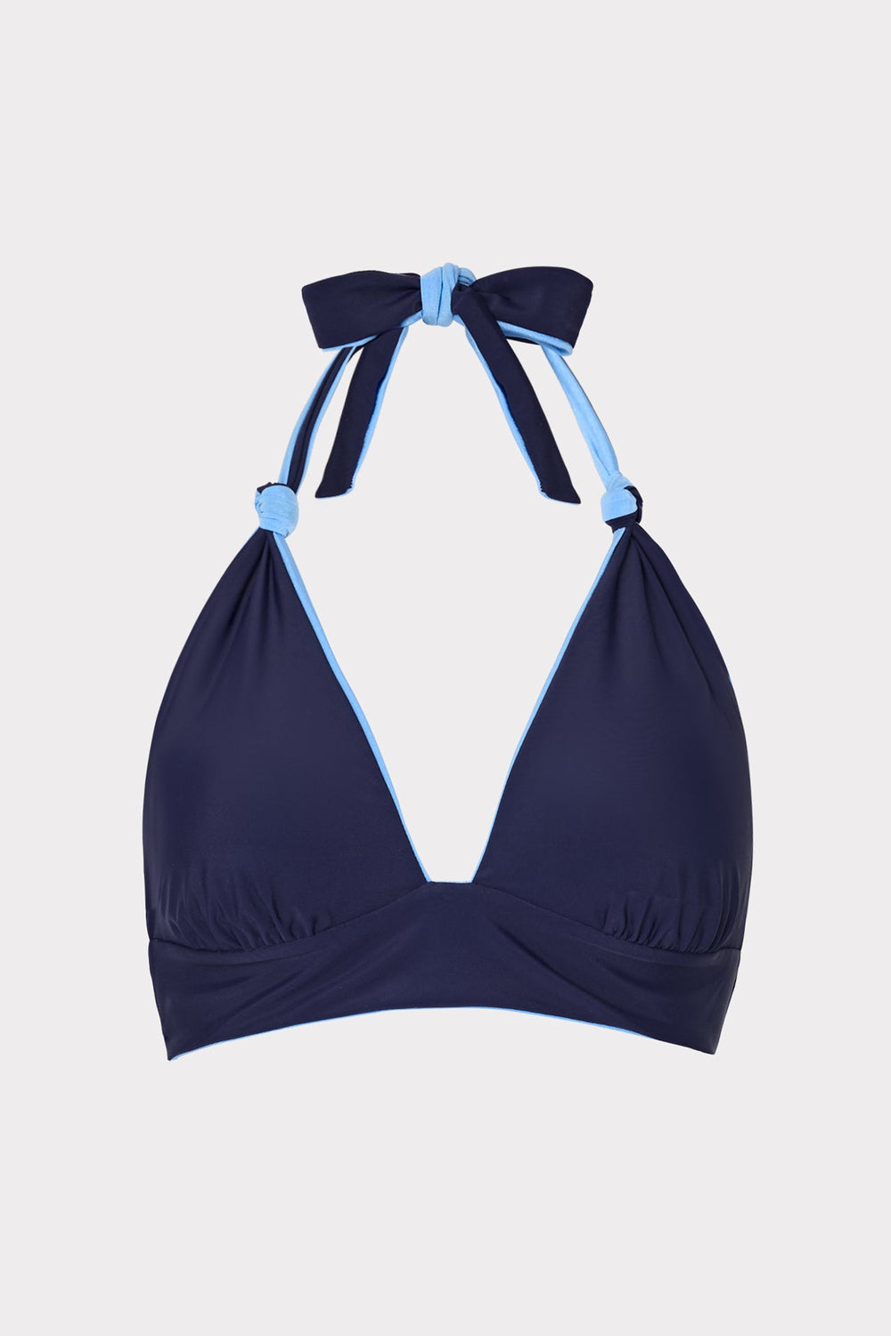 Scala Reversible Bikini Top - Mineral Blue/Navy