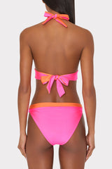 Scala Reversible Bikini Bottom - Pink/Orange