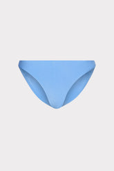 Margot Gloss Bikini Bottom - Mineral Blue