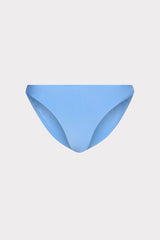 Margot Gloss Bikini Bottom - Mineral Blue
