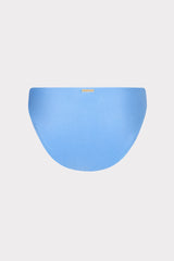 Margot Gloss Bikini Bottom - Mineral Blue