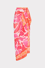 Dream Rose Sarong - Magenta Multi