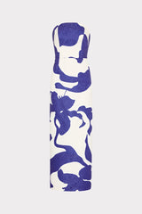 Orion Camellia Floral Jacquard Dress - Blue Multi