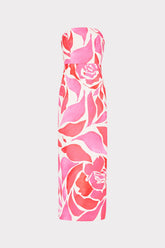 Orion Dream Rose Jacquard Dress - Magenta Multi