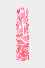 Orion Dream Rose Jacquard Dress - Magenta Multi