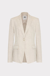 Alexa Linen Blazer - Natural
