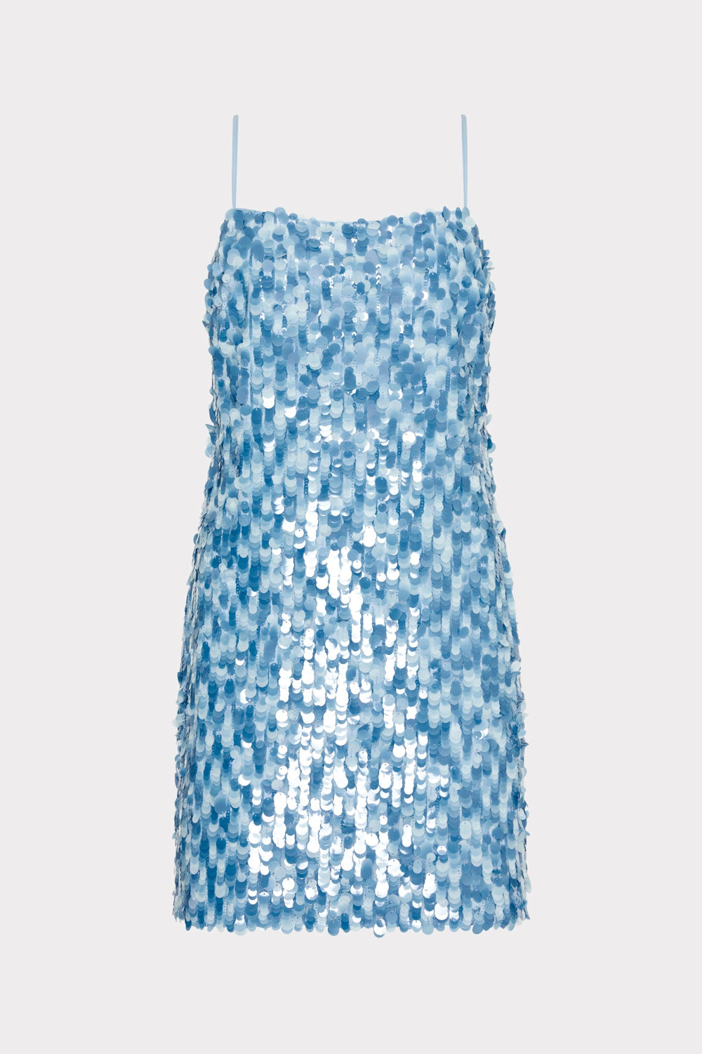 Colette Sequins Beaded Mini Dress - Blue Multi