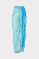Blue Sunset Sarong - Blue Multi
