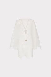 Viara Lace Cover Up - White