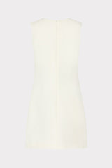 Eden Boucle Mini Dress - White