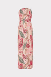 Esmeralda Sequins Strapless Dress - Multi