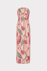 Esmeralda Sequins Strapless Dress - Multi