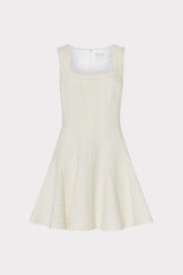 Juniper Boucle Mini Dress - Ecru