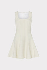 Juniper Boucle Mini Dress - Ecru