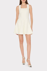 Juniper Boucle Mini Dress - Ecru