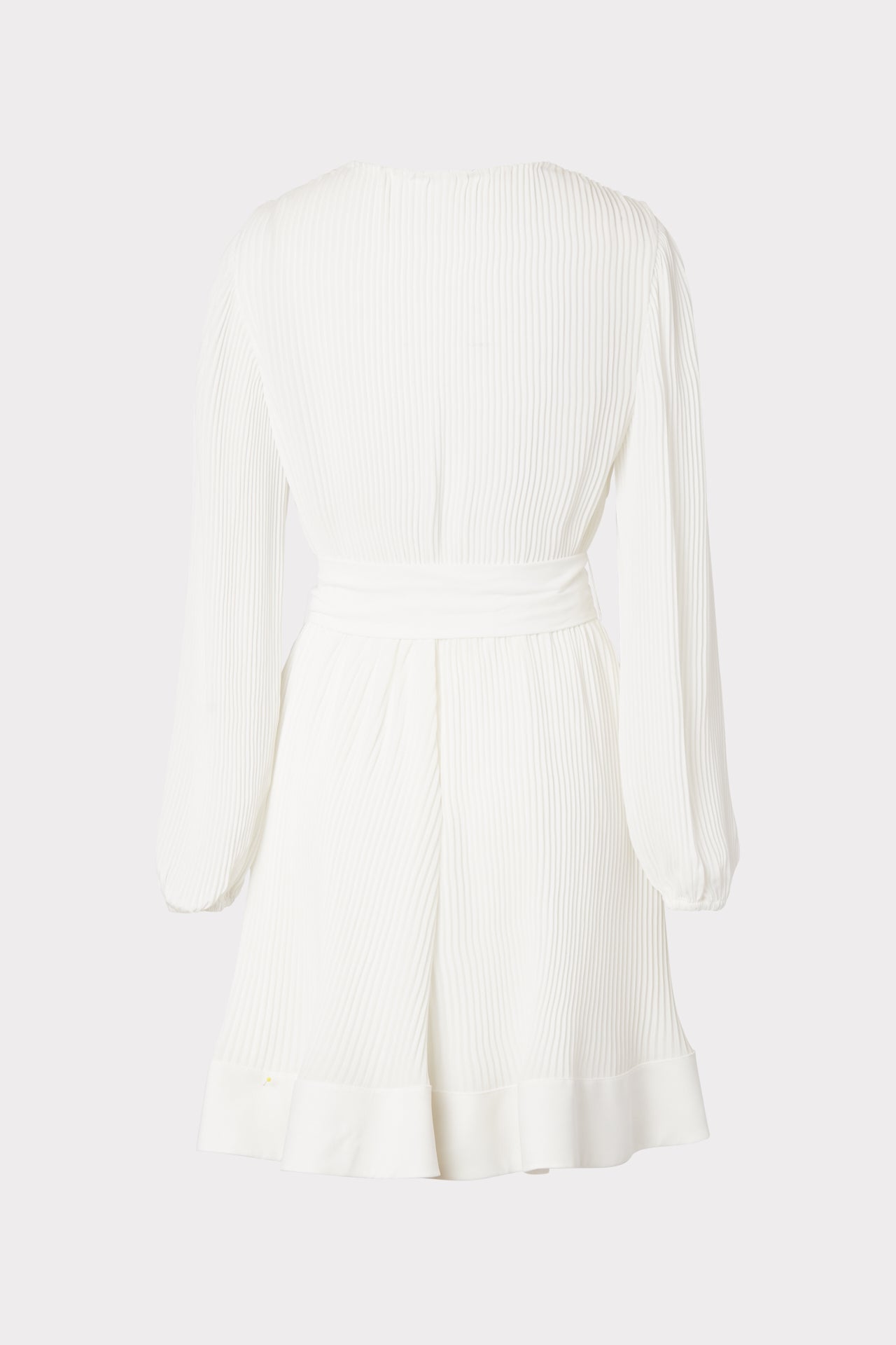 Liv Pleated Dress - White