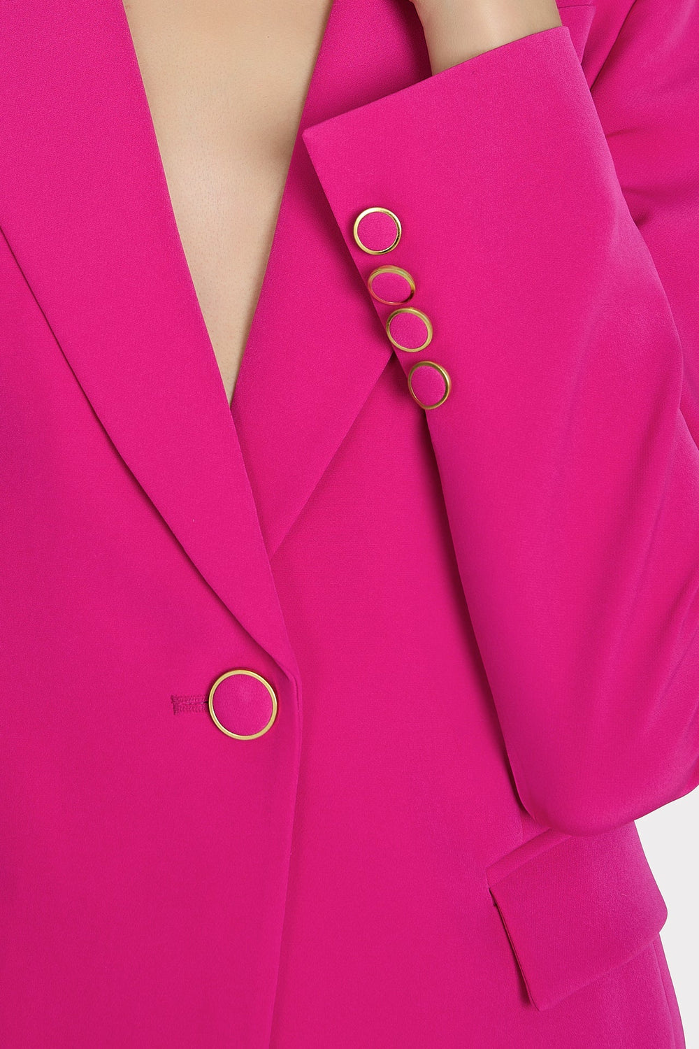 Avery Cady Blazer - Fuchsia