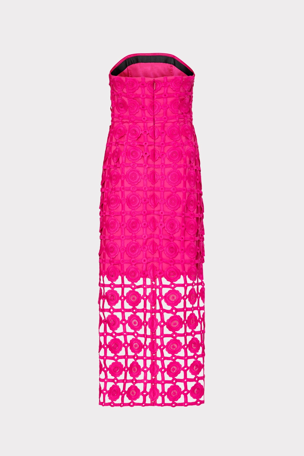 Kait Tile Lace Dress - Milly Pink