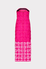 Kait Tile Lace Dress - Milly Pink