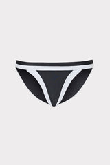 Amalfi Color Block Bikini Bottom - Black Multi