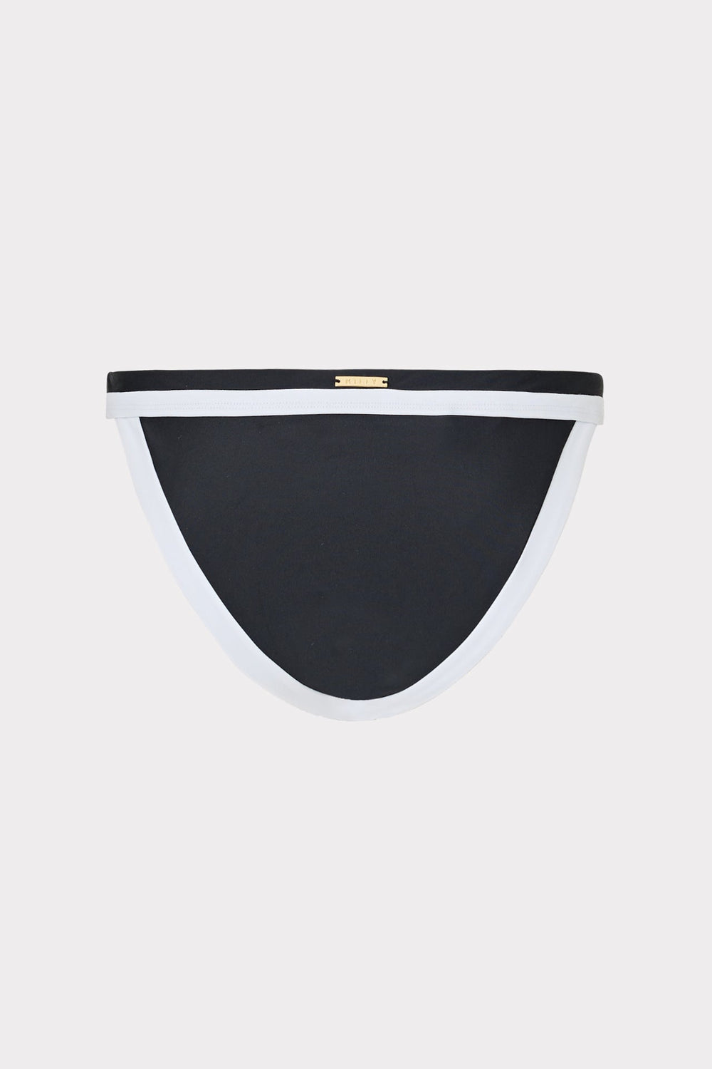 Amalfi Color Block Bikini Bottom - Black Multi