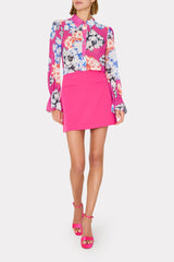 Lizzy Cady Mini Skirt - Milly Pink