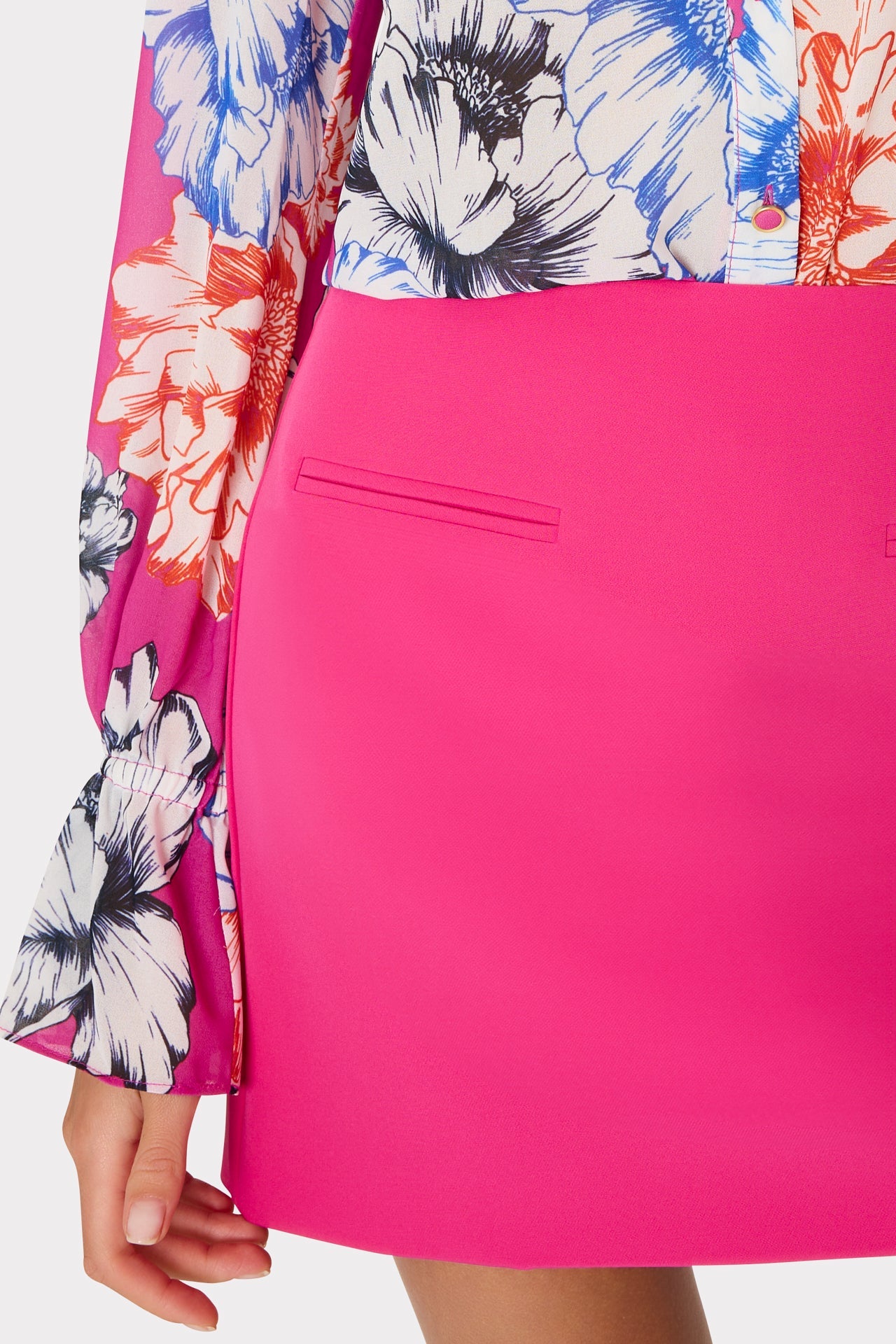 Lizzy Cady Mini Skirt - Milly Pink