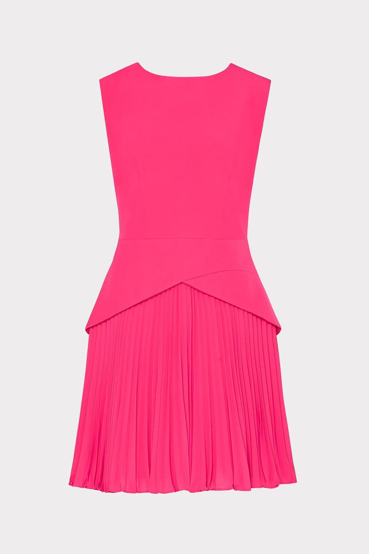 Haddy Pleated Mini Dress - Pink