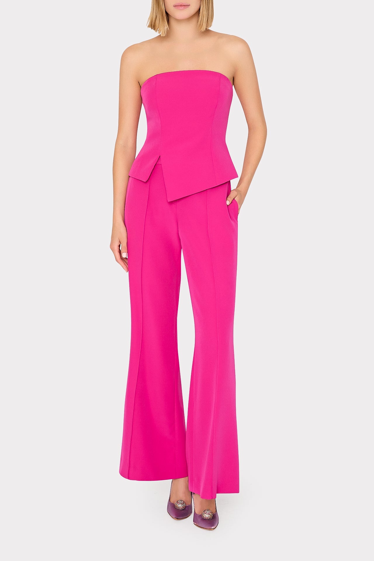 Nash Cady Pants - Fuchsia