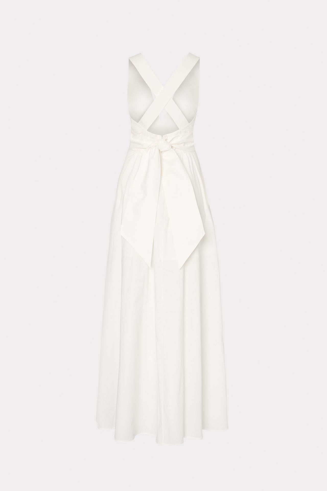 Catarina Poplin Maxi Dress - White