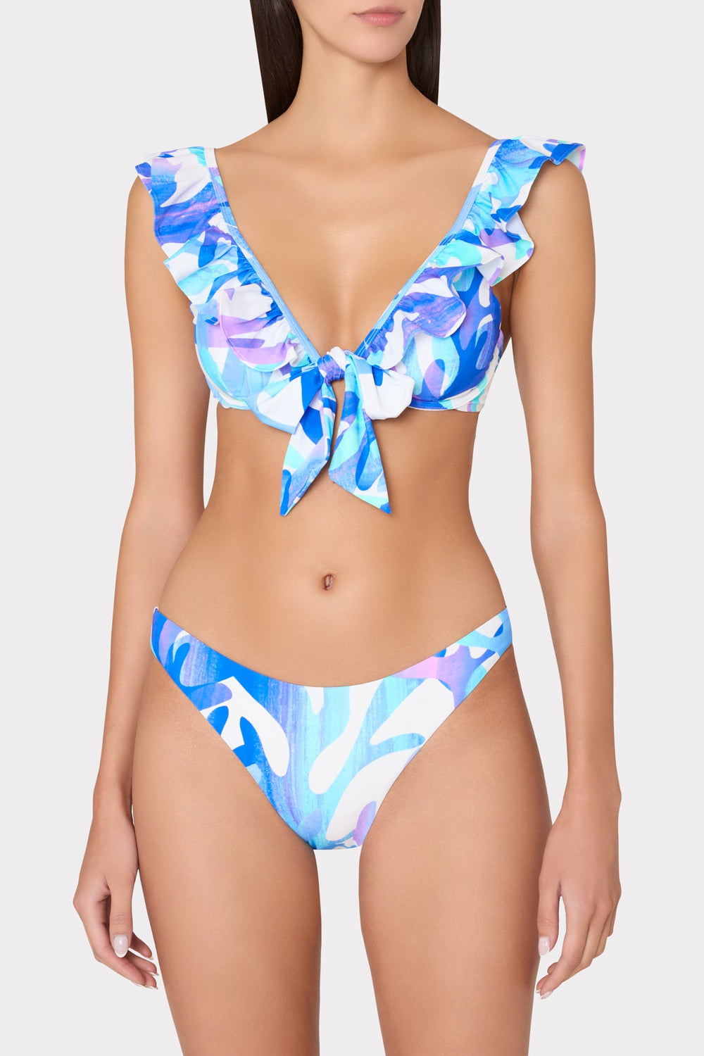 Margot Italian Under The Sea Bikini Bottom - Blue Multi