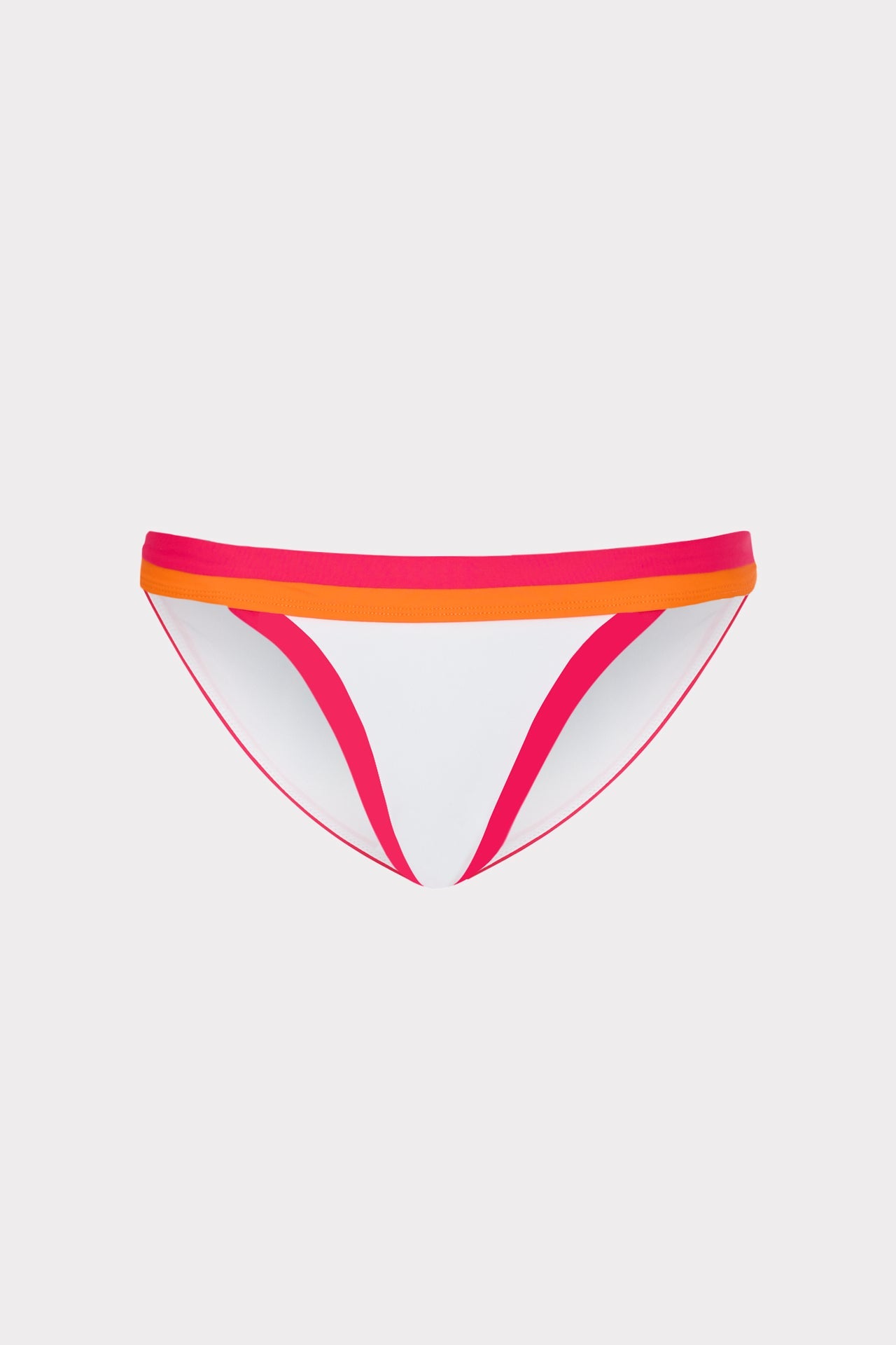 Positano Color Block Bikini Bottom - Pink Multi