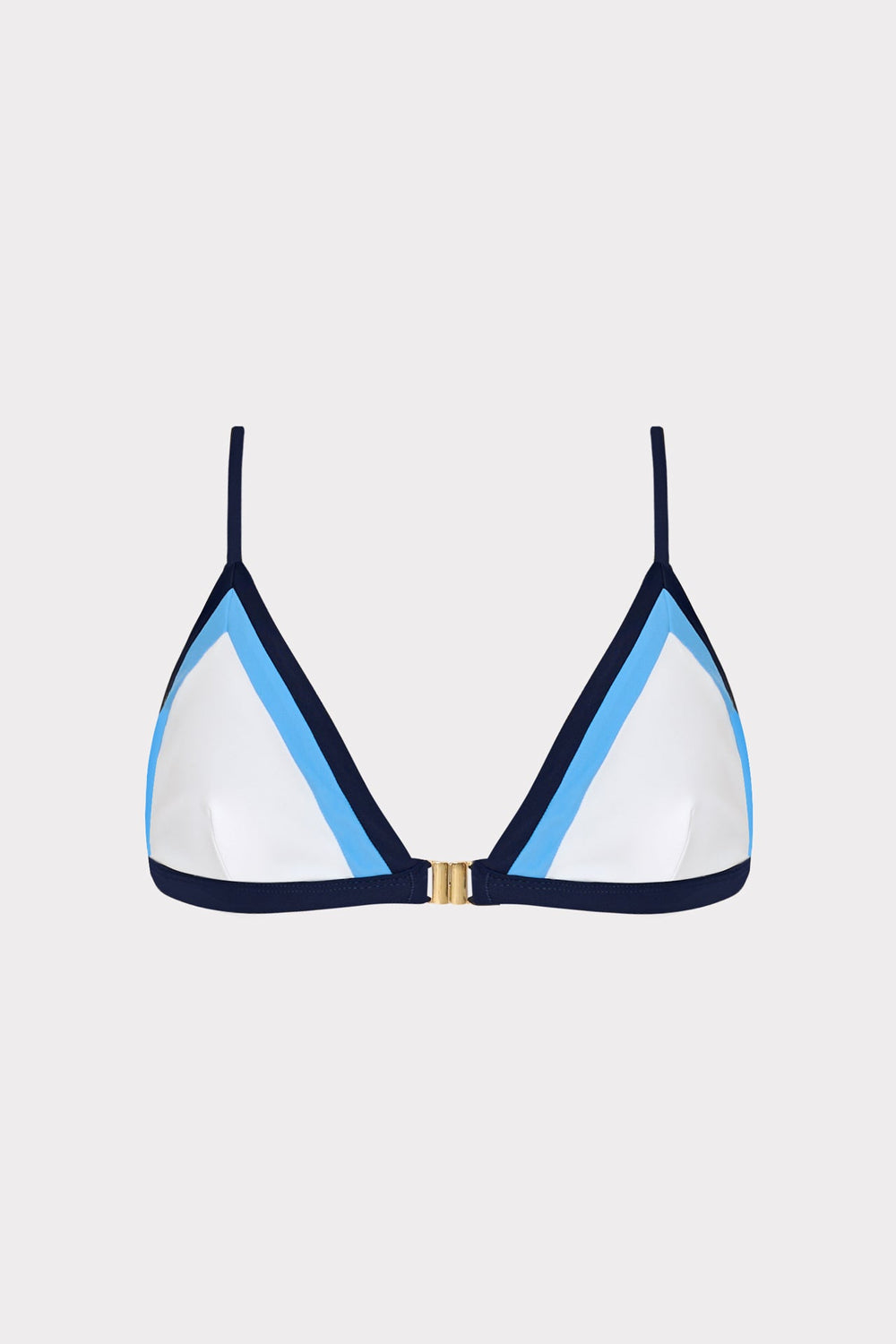 Positano Color Block Bikini Top - Navy Multi