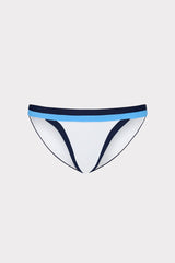 Positano Color Block Bikini Bottom - Navy Multi