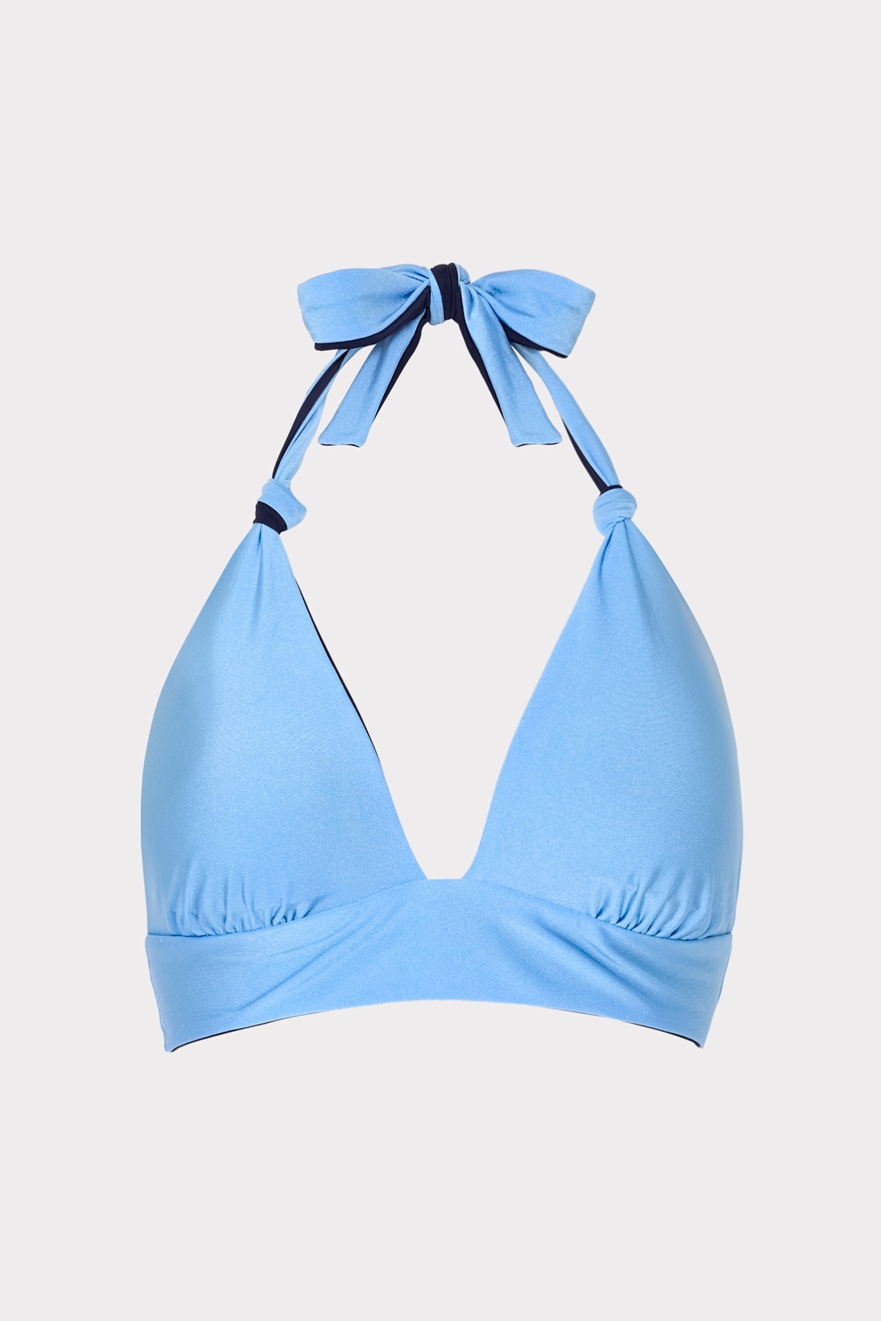 Scala Reversible Bikini Top - Mineral Blue/Navy