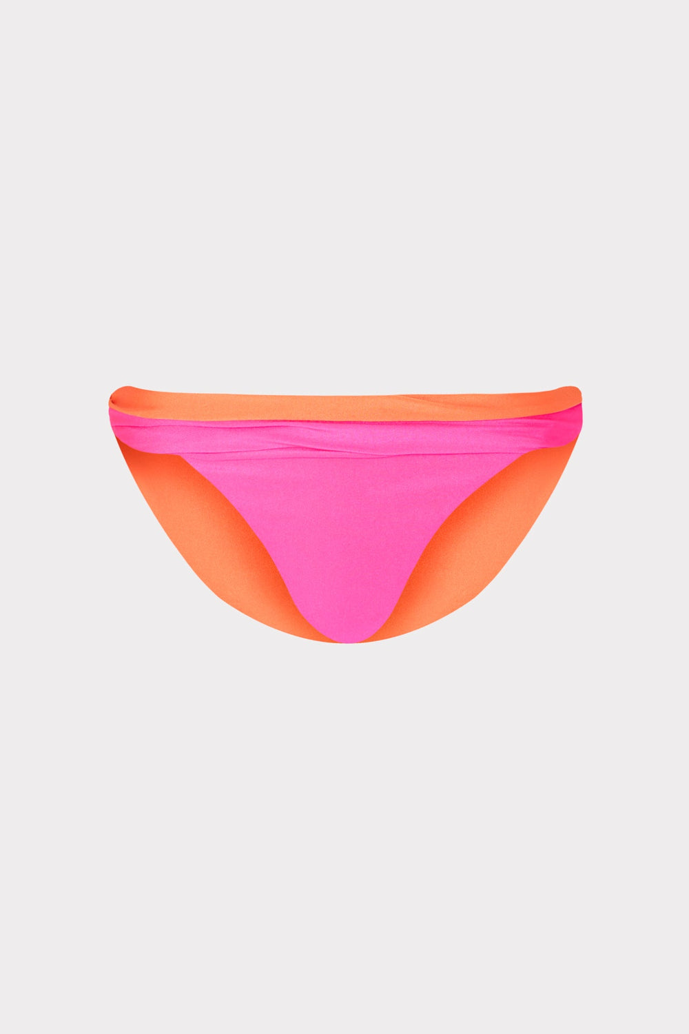 Scala Reversible Bikini Bottom - Pink/Orange