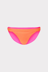 Scala Reversible Bikini Bottom - Pink/Orange
