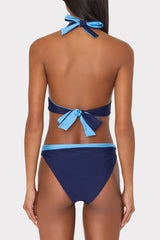 Scala Reversible Bikini Bottom - Mineral Blue/Navy