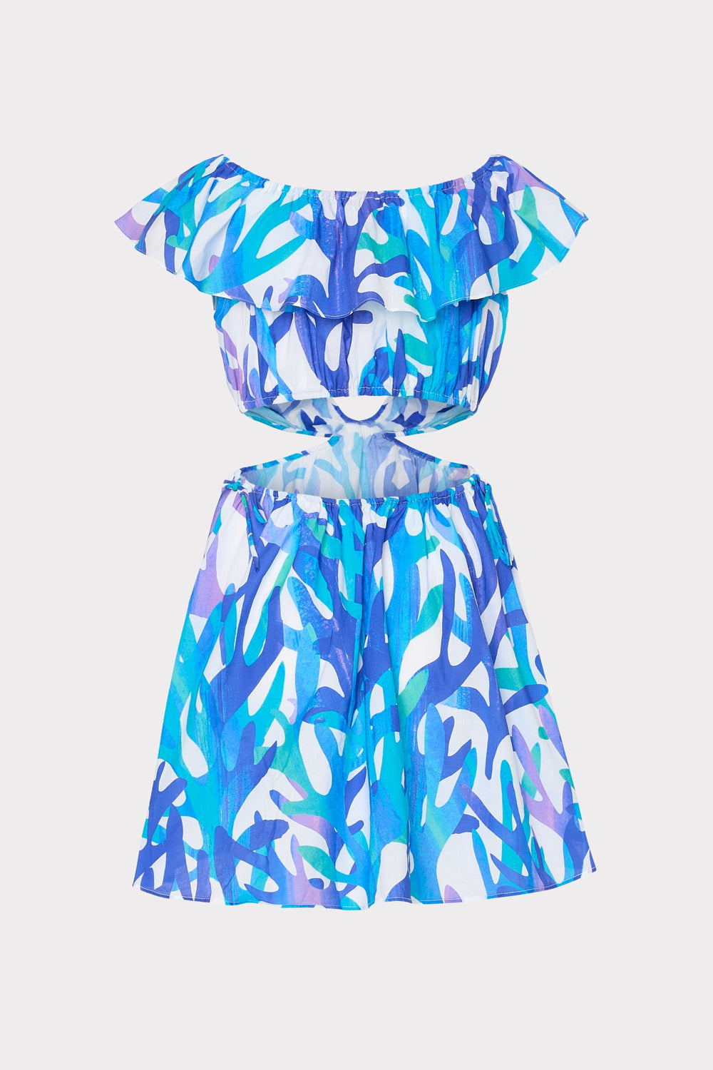 Delilah Under The Sea Cover-Up Dress - Blue Multi