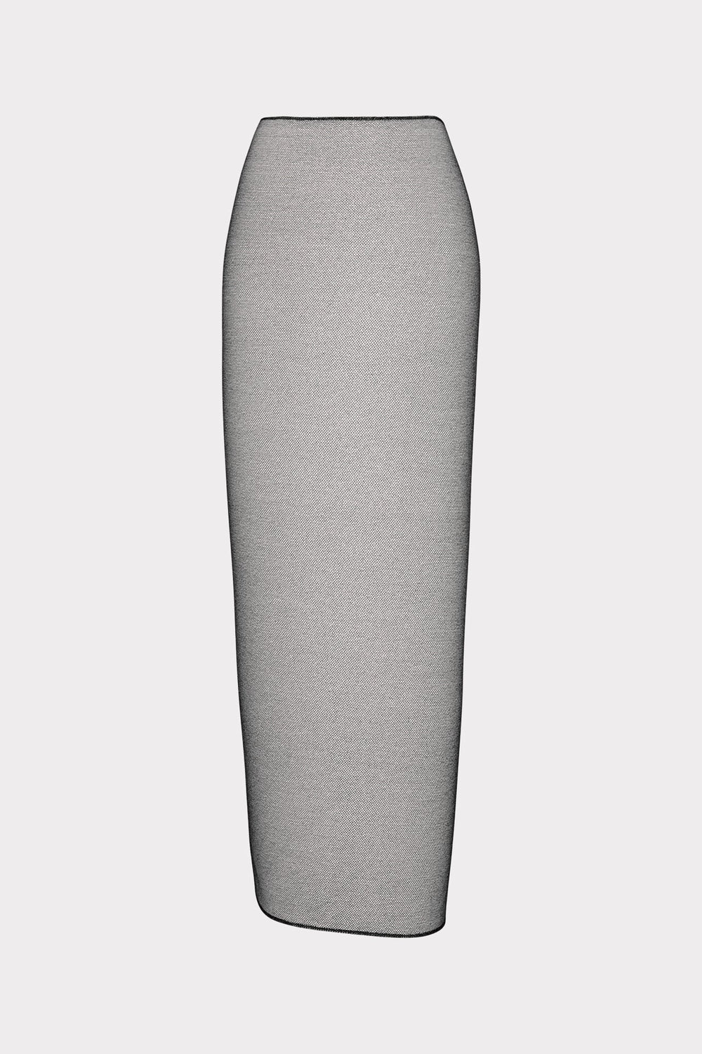 Metallic Mesh Sarong - Black