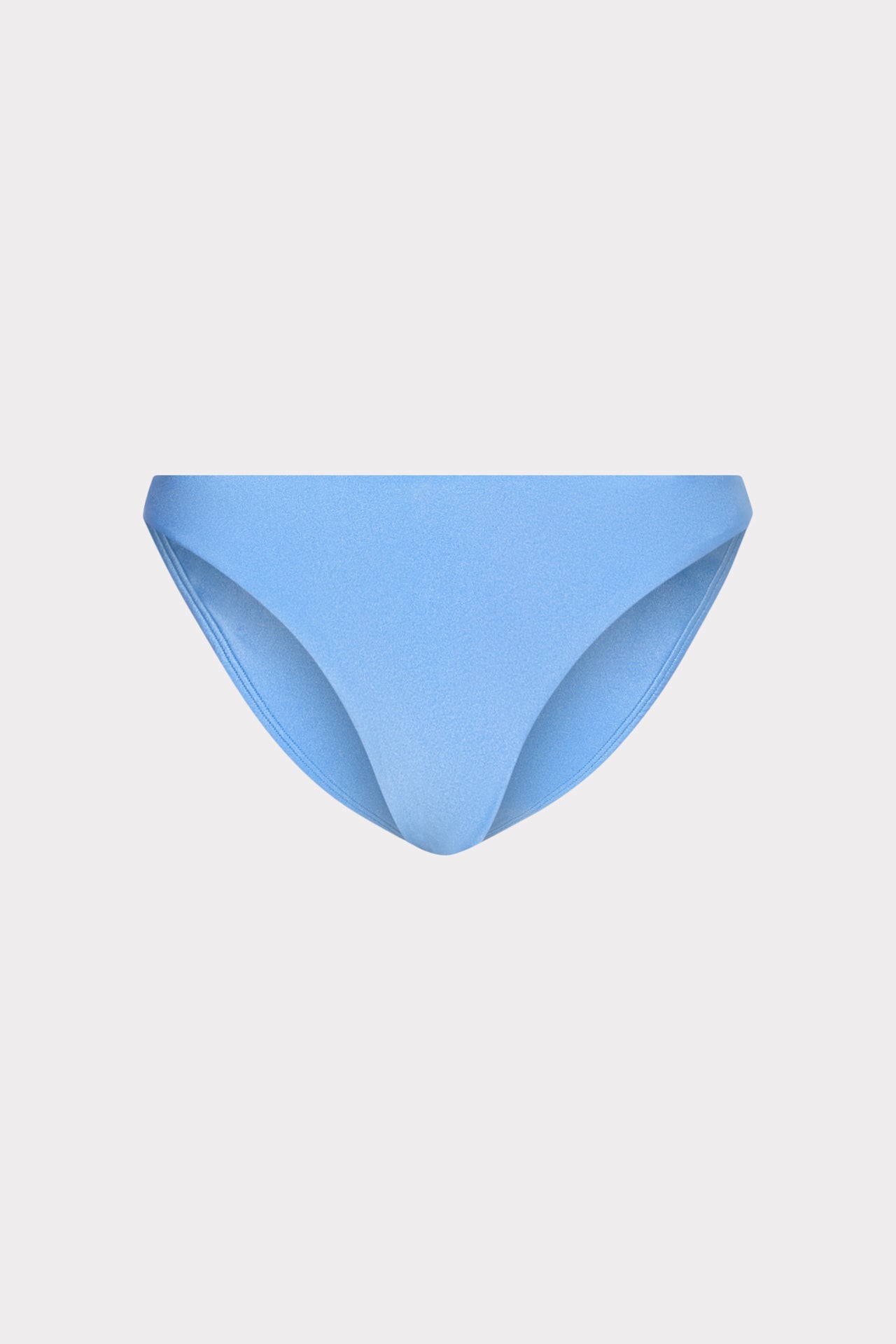 Margot Gloss Bikini Bottom - Mineral Blue