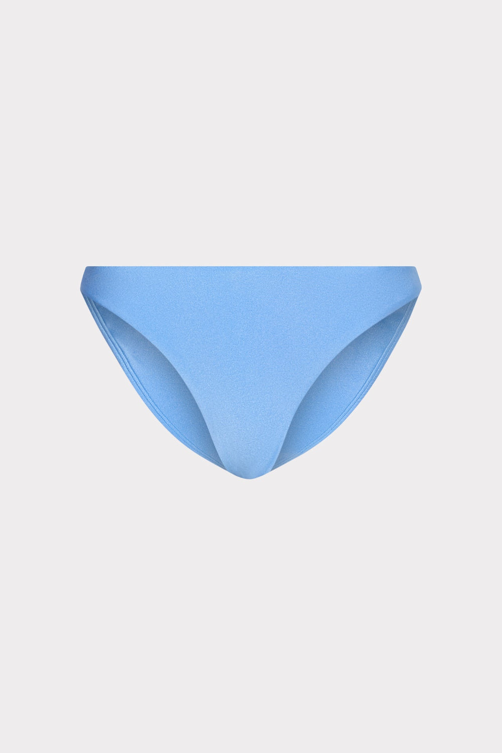 Margot Gloss Bikini Bottom - Mineral Blue
